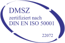 DMSZ zertifiziert nach DIN EN ISO 50001 22072